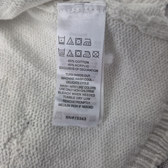 NWT Tahari 5T Sheep Easter Cardigan Spring Knit - Picture 7 of 9